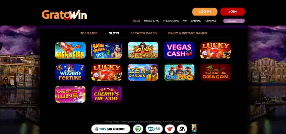 Gratowin casino bonus 100% jusqu'à 1000€